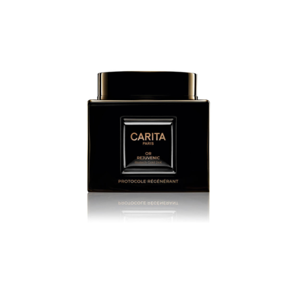 Nouveauté CARITA, le baume de nuit Or Réjuvénic, il permet d'accélérer le renouvellement cellulaire.